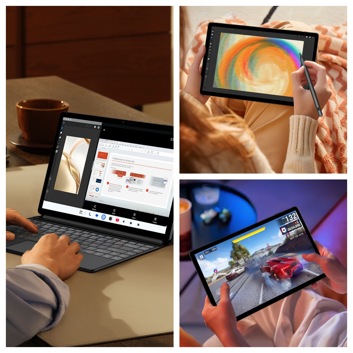 1 つのデバイスで 3 つの使用法、究極の体験をお楽しみください。革新的な BMAX MaxPad I13 3-in-1 タブレットにより、あらゆるシナリオを簡単に処理できます