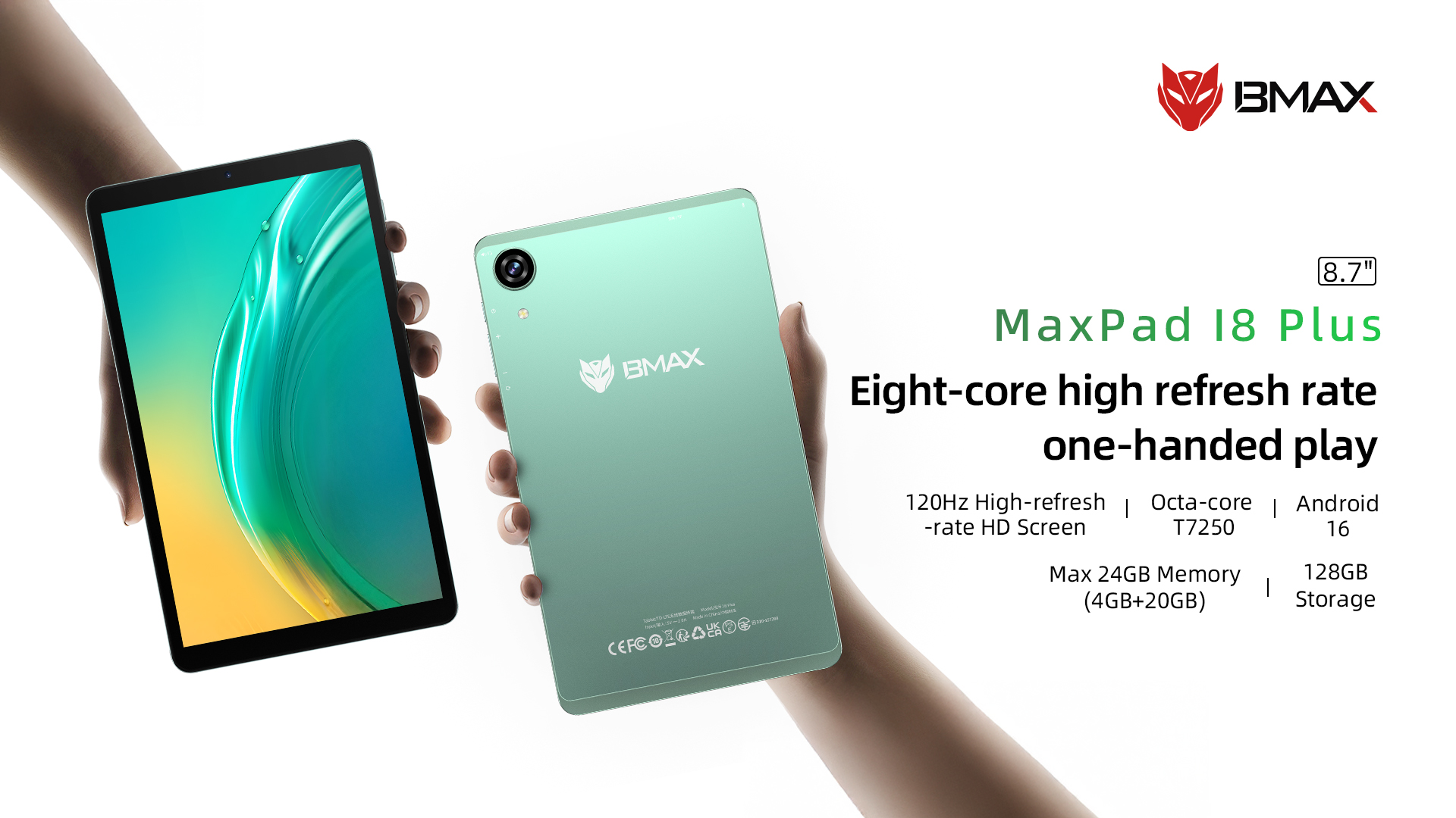 中国メーカーの MaxPad I8 Plus（WiFi） - BMAX